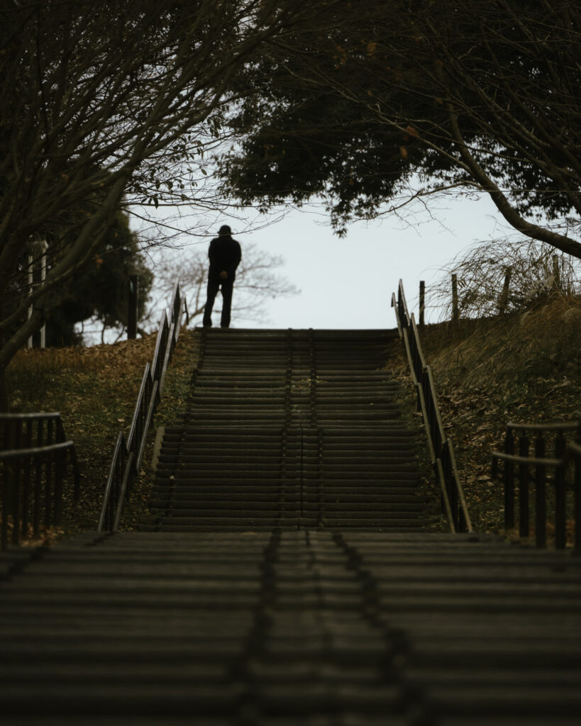 茅ヶ崎里山公園　モノクローム